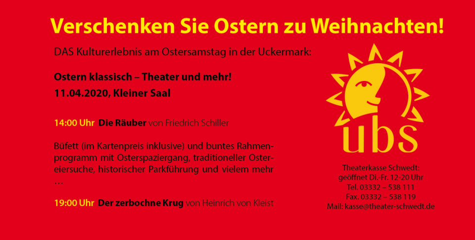 Ostern klassisch – Theater und mehr