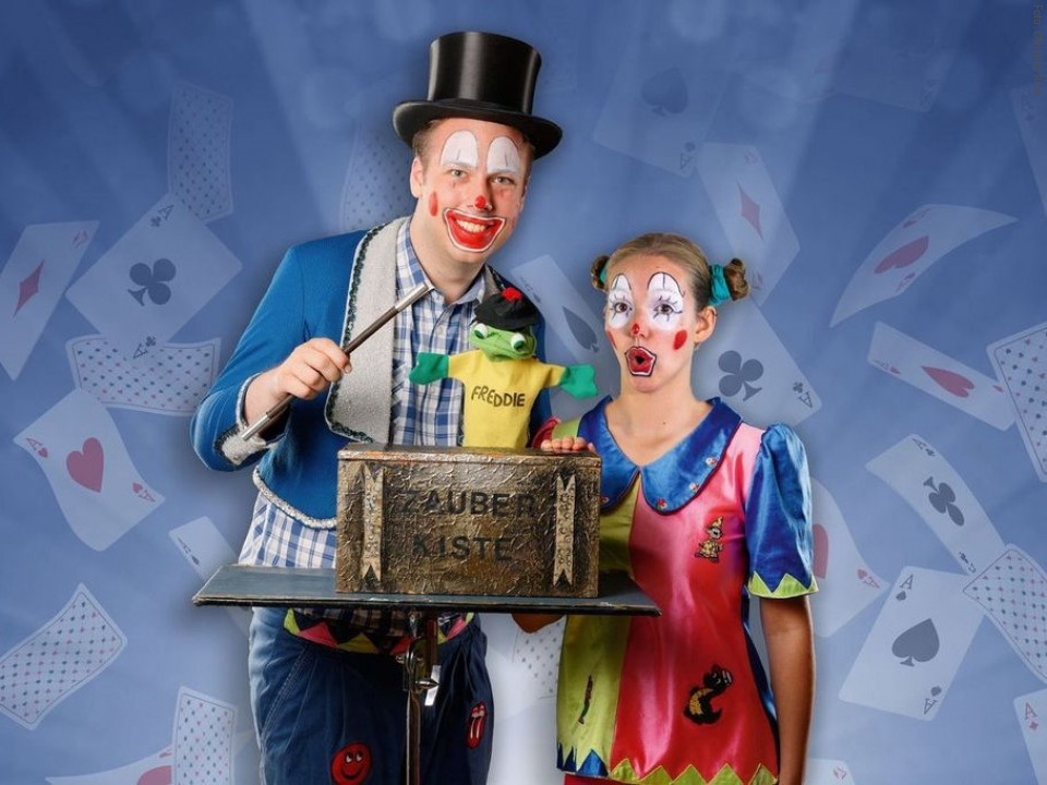 Clown Hops und Hopsi Kinderprogramm
