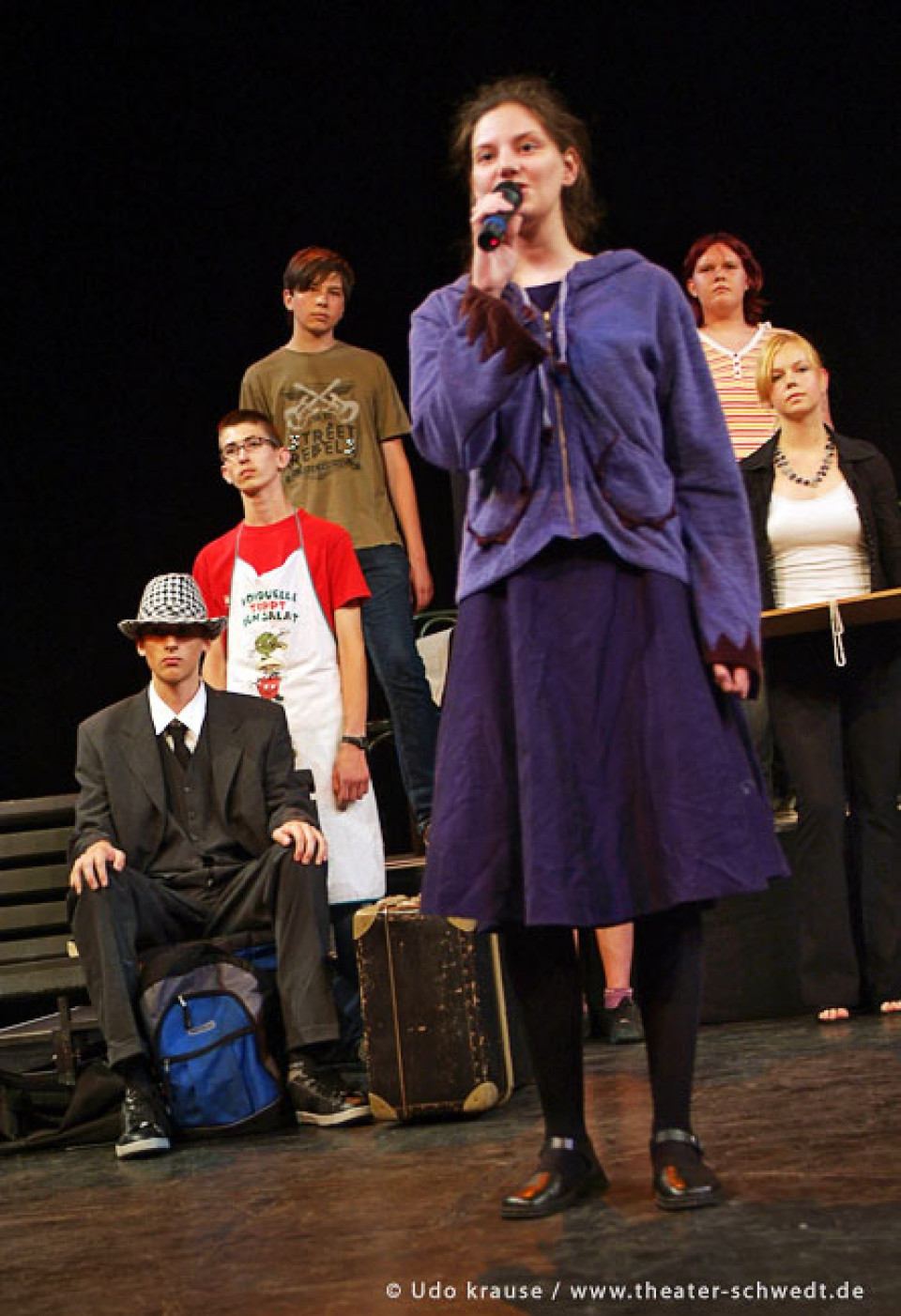 Bahnhofsgeschichten - Projekt Musiktheater, Kl. 7-13, Rouanet-Gymnasium Beeskow