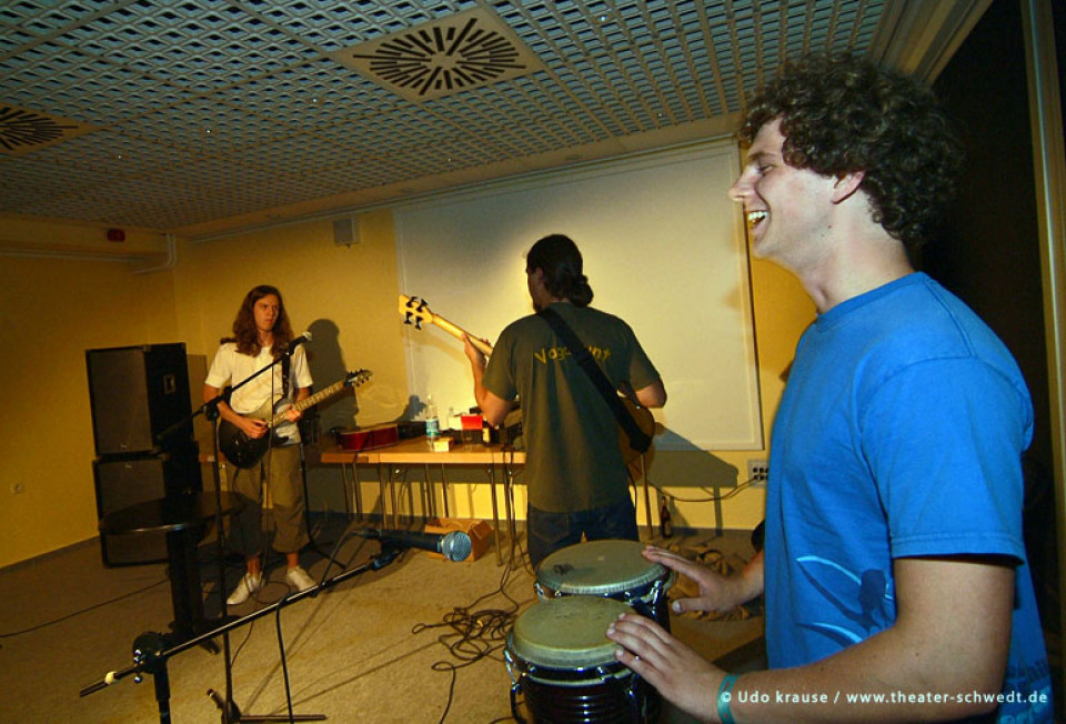 MUSIKpodium - Deutsch-polnische Jamsession mit Jugendlichen aus Schwedt, Angermünde und Gryfino