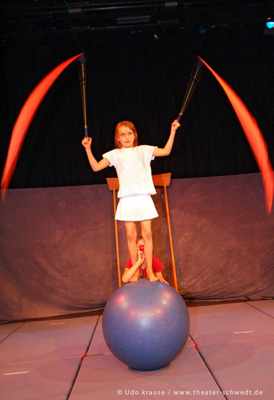 Kinderzirkus - Kinder der Aktiven Naturschule Templin