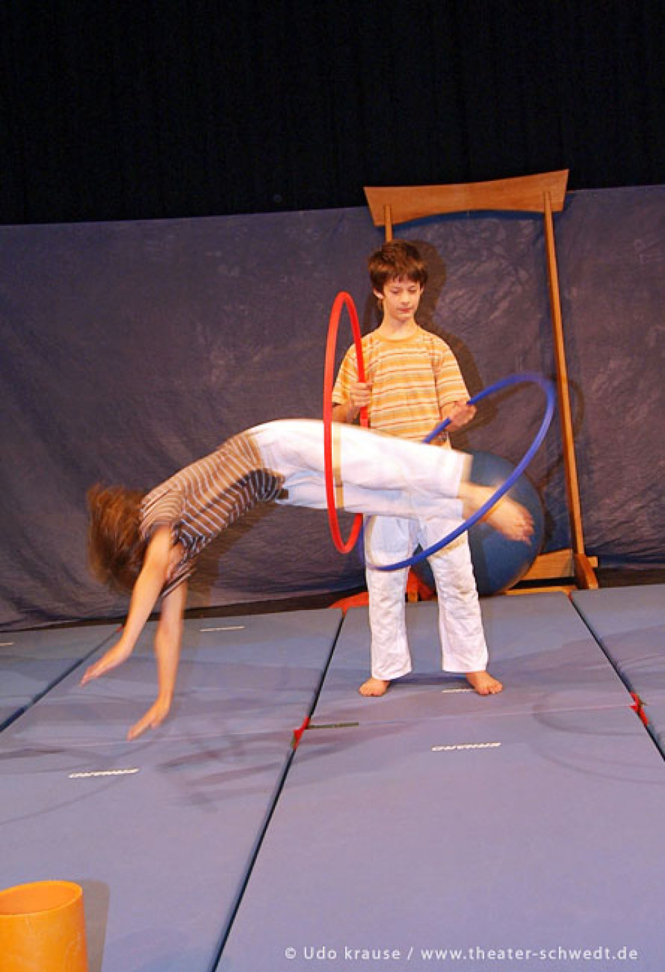 Kinderzirkus - Kinder der Aktiven Naturschule Templin