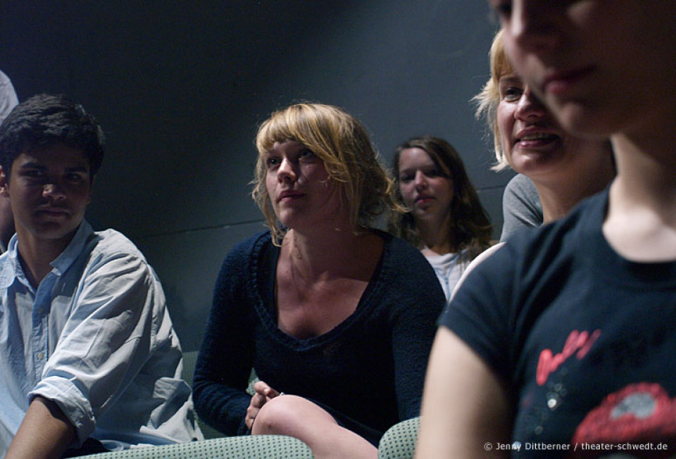 Publikum während der Vorstellung Ein Sommernachtsalptraum