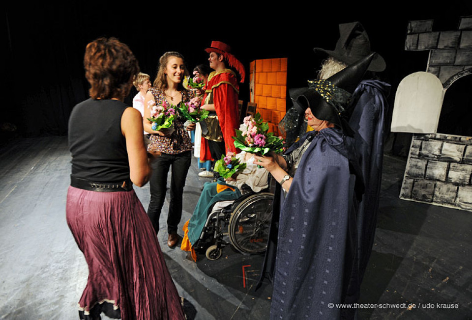 Rapunzel oder Sehnsucht nach Liebe, Bärenherz, Theatergruppe der Lebenshilfe Kreisvereinigung Uckermark