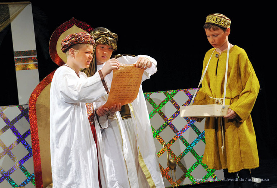 Kalif Storch / Klasse 5, Schule Finowfurt, Mach-Mit-Theater