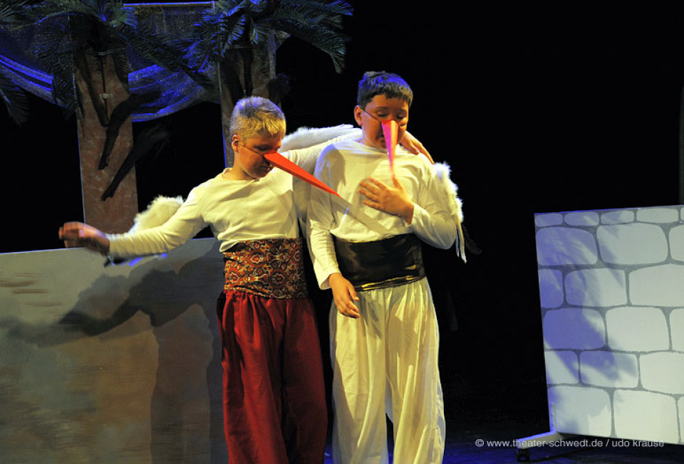 Kalif Storch / Klasse 5, Schule Finowfurt, Mach-Mit-Theater