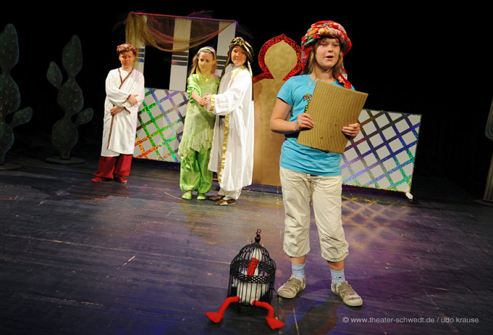 Kalif Storch / Klasse 5, Schule Finowfurt, Mach-Mit-Theater