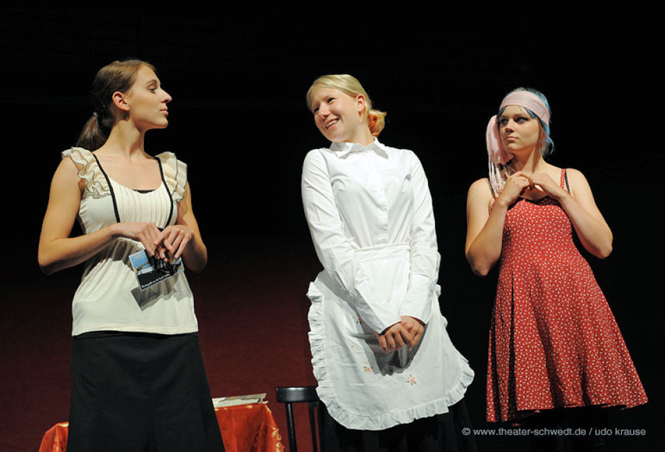 Raub der Sabinerinnen / Kurs Darstellendes Spiel, Kl. 12, C.-F.-Gauß-Gymnasium Schwedt