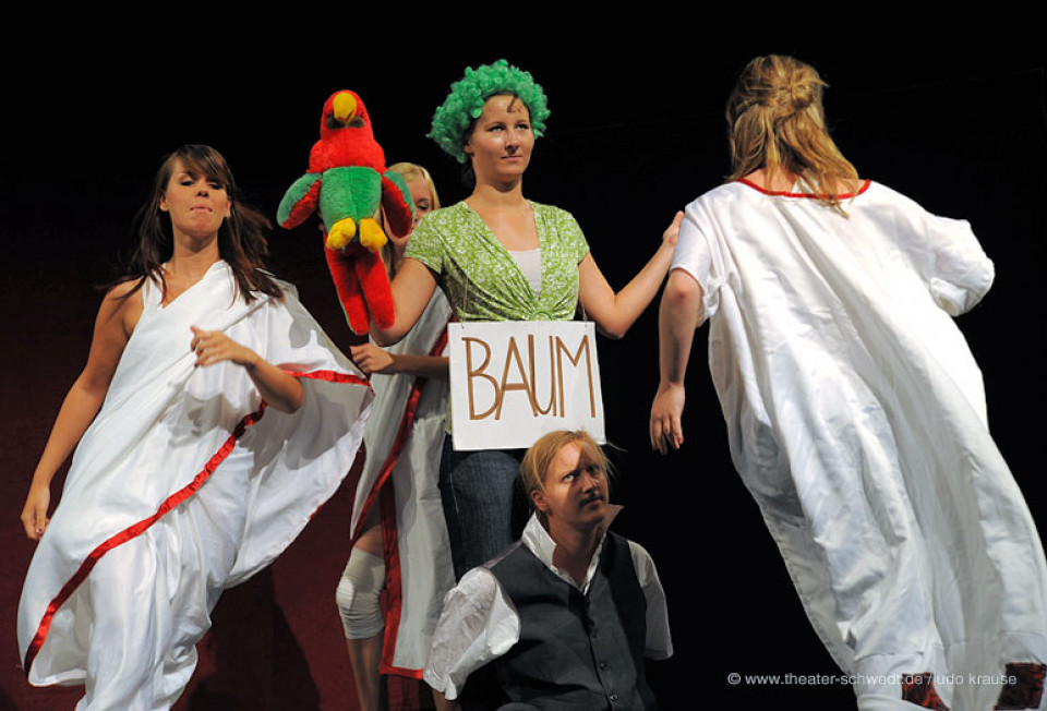 Raub der Sabinerinnen / Kurs Darstellendes Spiel, Kl. 12, C.-F.-Gauß-Gymnasium Schwedt