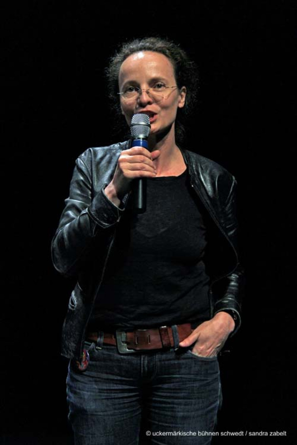 Eröffnung des 18. Schultheaterfestes; Theaterpädagogin Waltraud Bartsch