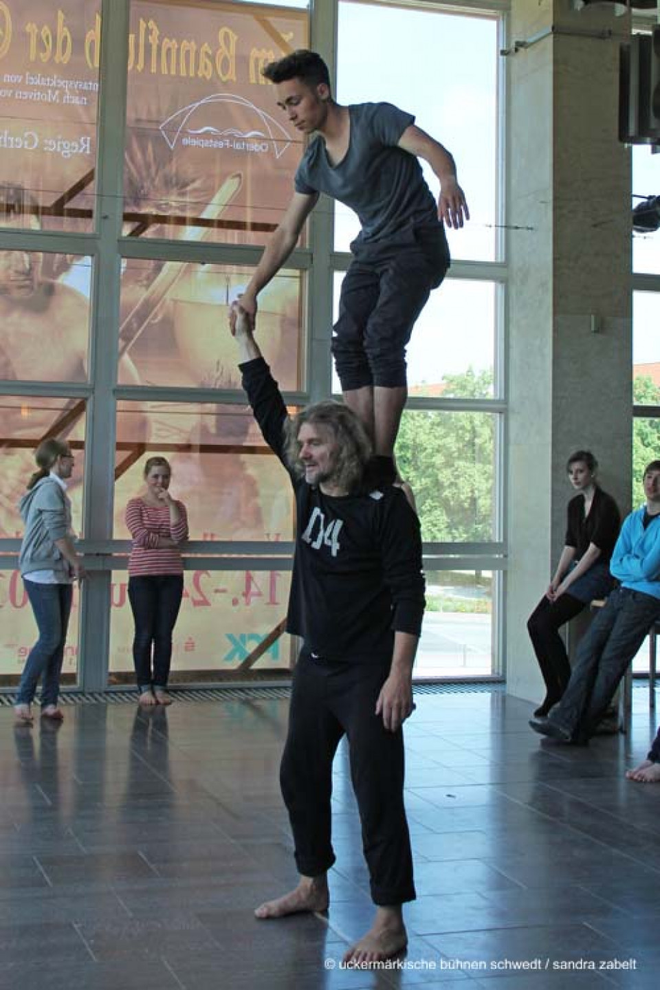 Werkstatt: Körpertechnik und Emotionen - Leitung: Frank Radüg, Leiter Schauspiele für Körper & Bildung Frankfurt (Oder)