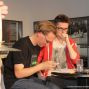 Wie war's? - Resümee des 19. Schultheaterfestes - die Moderatoren: Lorenz Vögel und Ortwin Bader