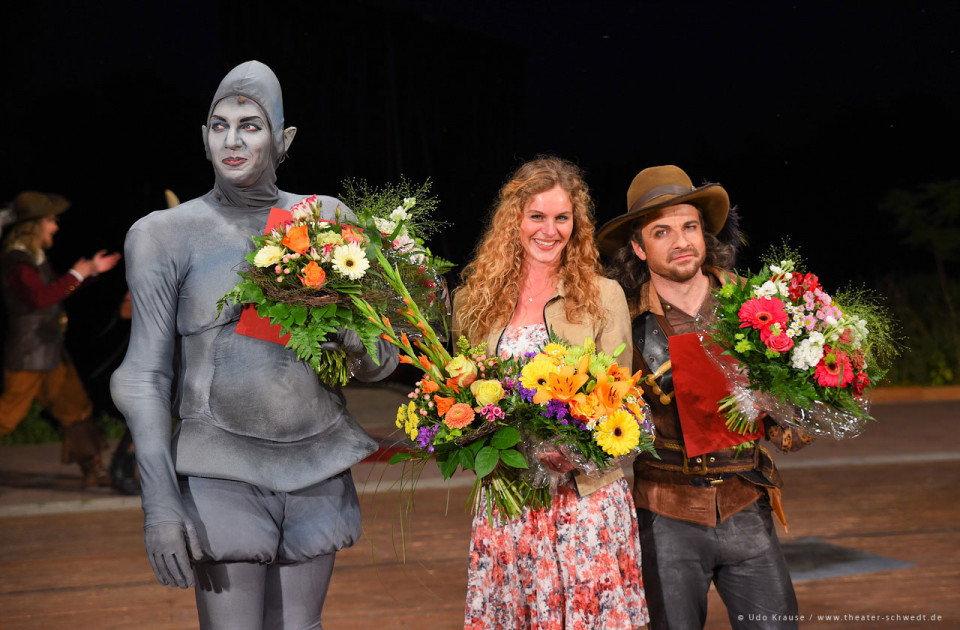 Schauspielerin des Jahres Larissa Kristina Puhlmann und Schauspieler des Jahres Daniel Heinz sowie Sonderpreis für Peter-Benjamin Eichhorn 