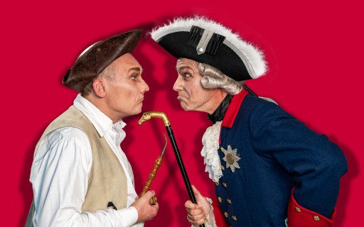 Fritz und Müller laden mit neuem Kabarettprogramm zu Tisch