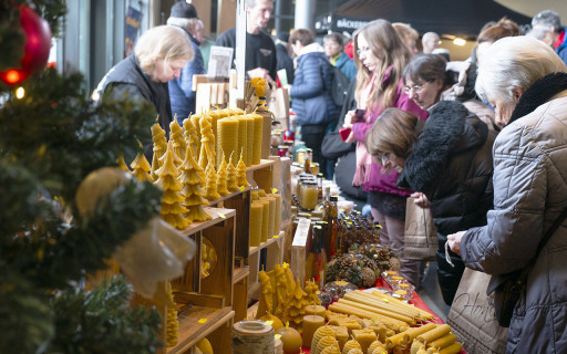 Festliche Adventsstimmung beim Martinsmarkt