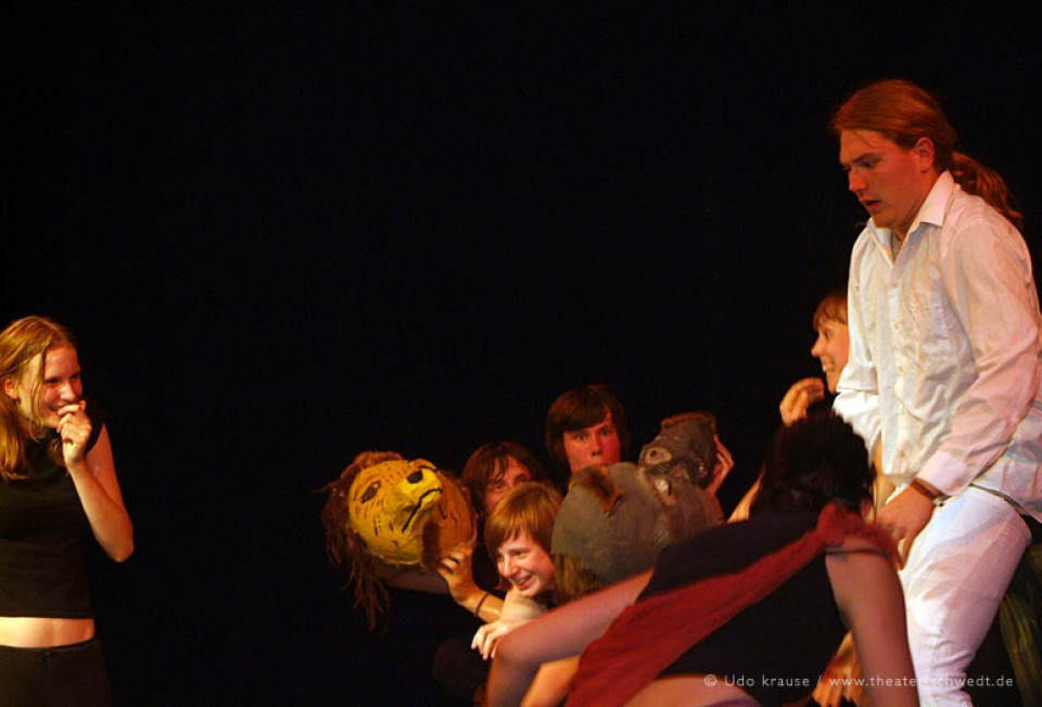 Der Löwe und die Perle / Theater Frankfurt (Theater im Schuppen e.V.) Frankfurt (Oder)