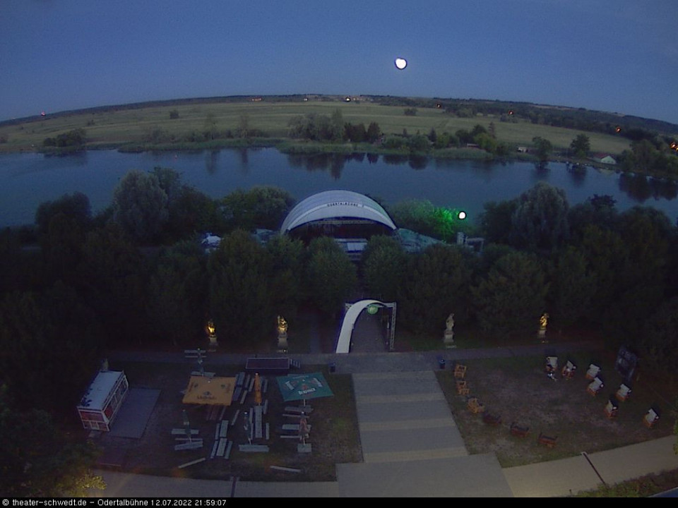 Morgen Abend um diese Zeit ist Vollmond  (hinzugefügt von Schwedter am 12.07.2022)