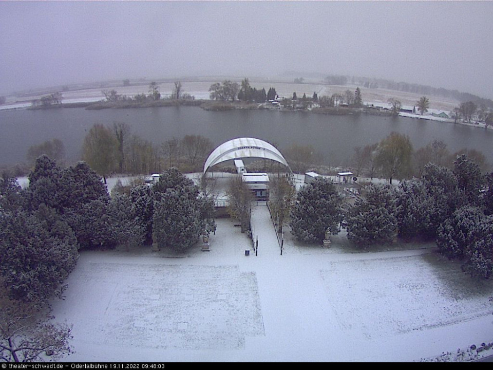 Der erste Schnee in diesem Winter. (hinzugefügt von JO73DB am 19.11.2022)