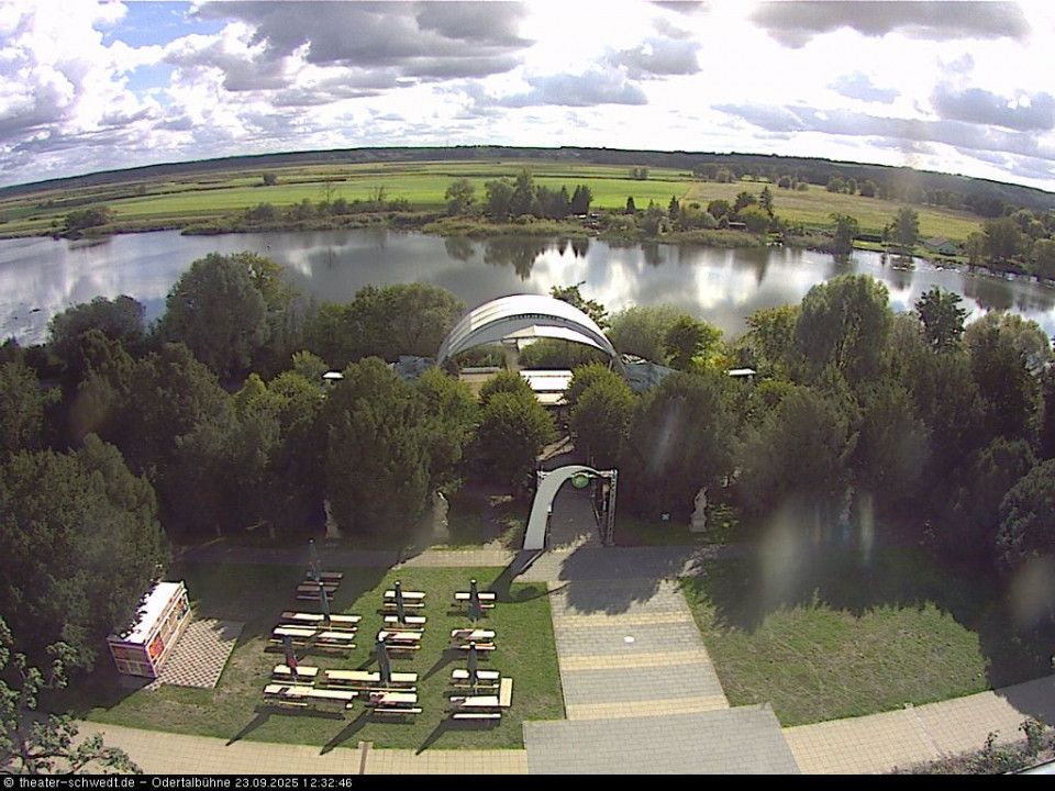 Schön in Schwedt scheint die Sonne,hoffentlich am WE auch. (hinzugefügt von  Mona am 23.09.2025)